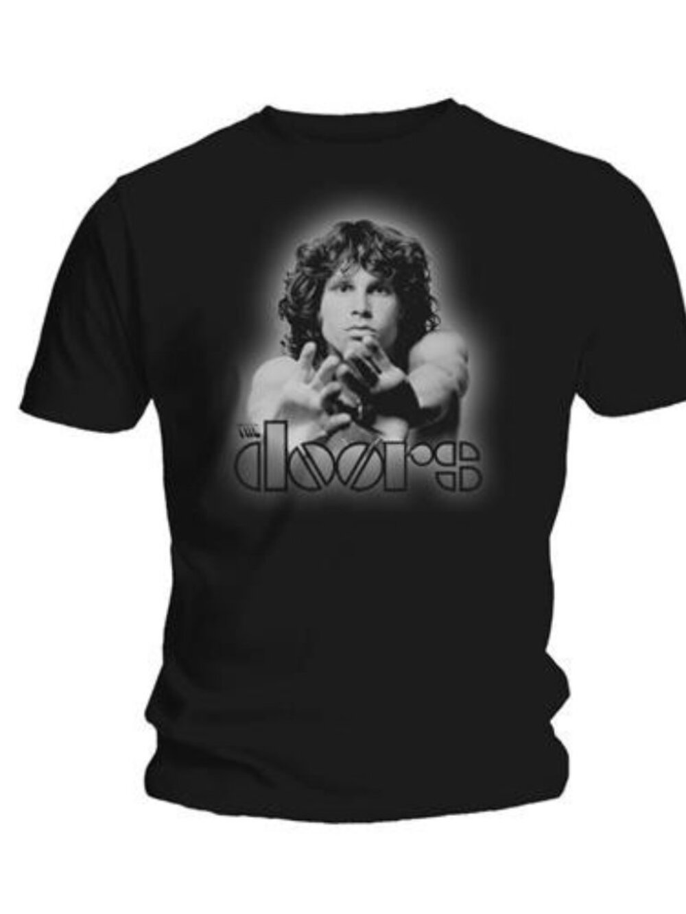 The Doors Break On Through Black Unisex T-Shirt Jim Morrison Official Merch